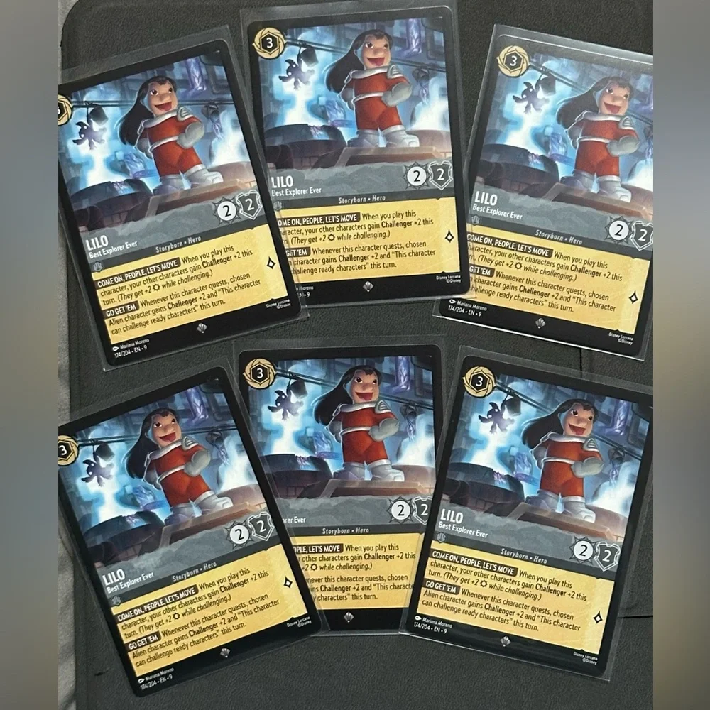 Lilo Card Game Set - Black and Gold - Picture 1 of 1